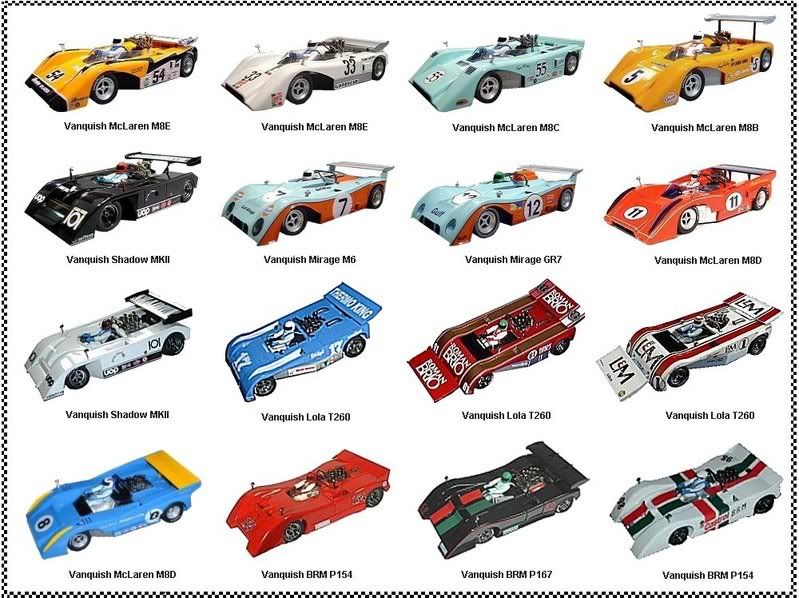 vanquish mg slot cars