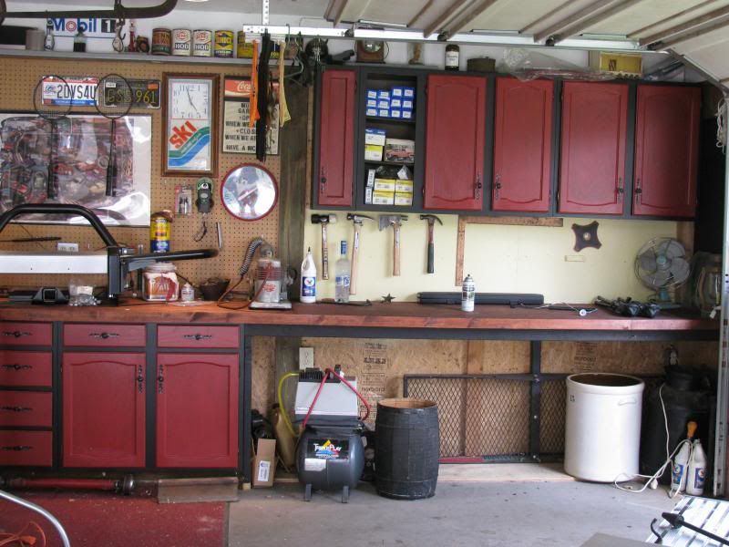 Kitchen Cabinets In The Garage The Garage Journal Board