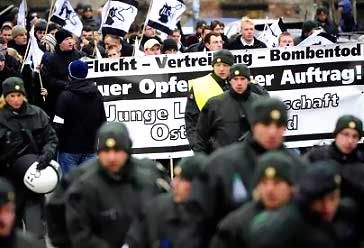 neo-Nazis in Dresden