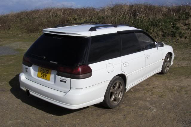 1996 Subaru Legacy GT-B TT - White And currently a Ford Fiesta 1.6 Si - Blue 
