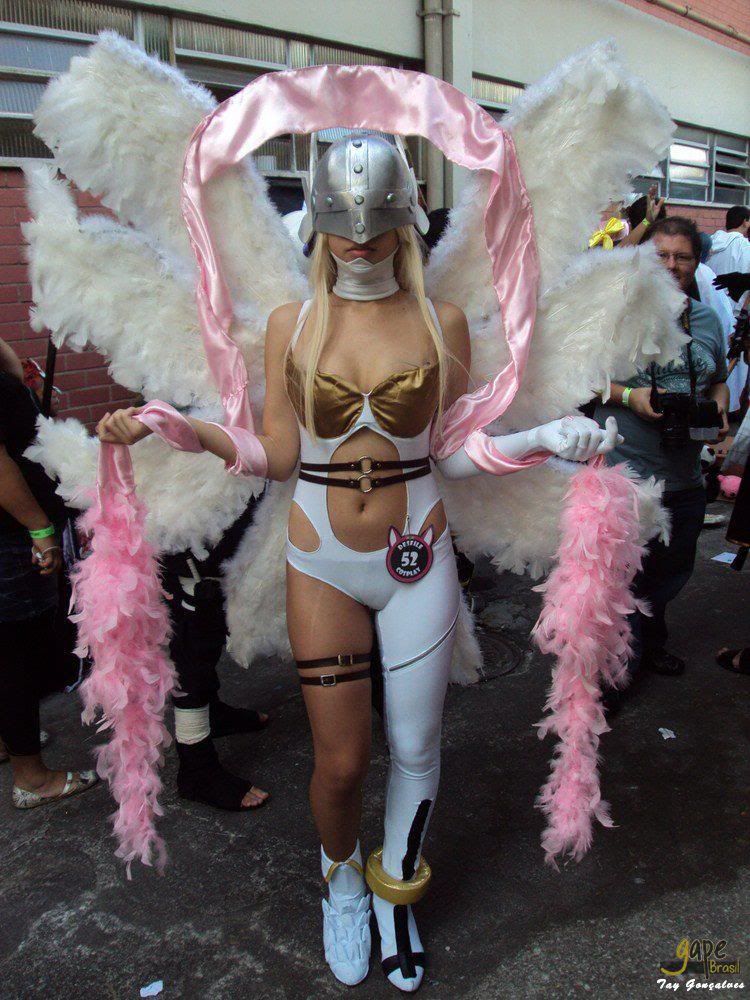 Fs Angewomon Helmet Clothes Boots Cover Wig And
