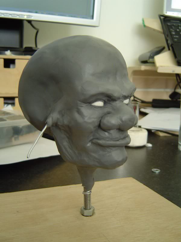 Darf (fimo sculpt) WIP -better pictures of last update - 1st try at sculpting Darf (fimo sculpt) WIP -better pictures of last update - 1st try at sculpting