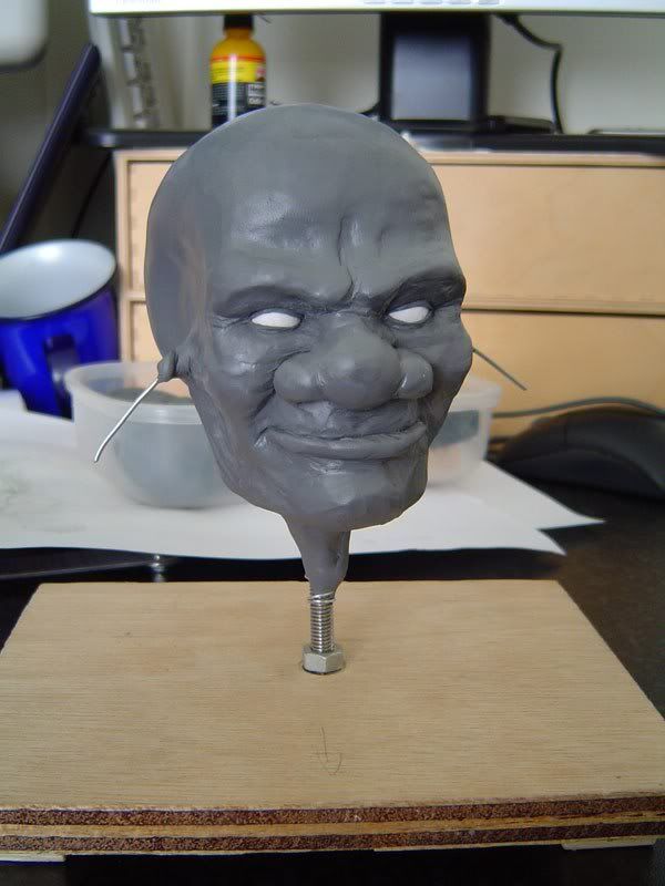 Darf (fimo sculpt) WIP -better pictures of last update - 1st try at sculpting Darf (fimo sculpt) WIP -better pictures of last update - 1st try at sculpting