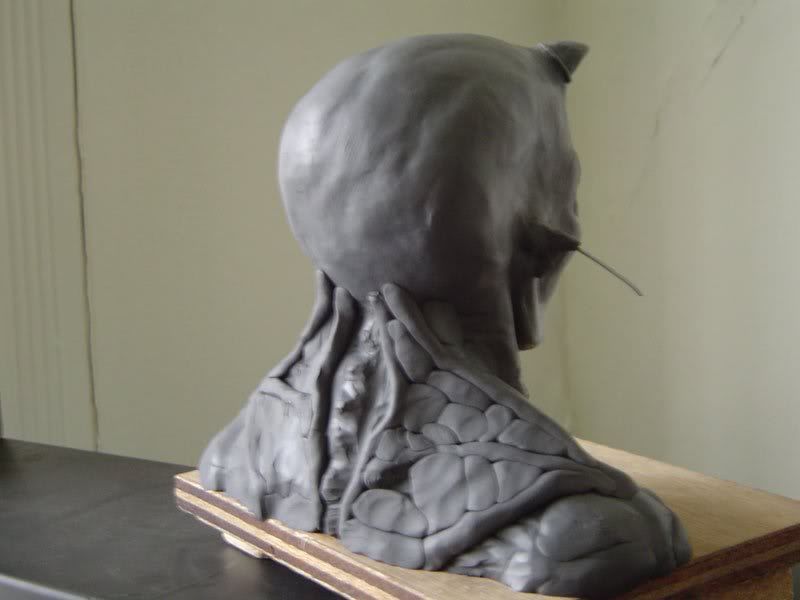 Darf (fimo sculpt) WIP -better pictures of last update - 1st try at sculpting Darf (fimo sculpt) WIP -better pictures of last update - 1st try at sculpting