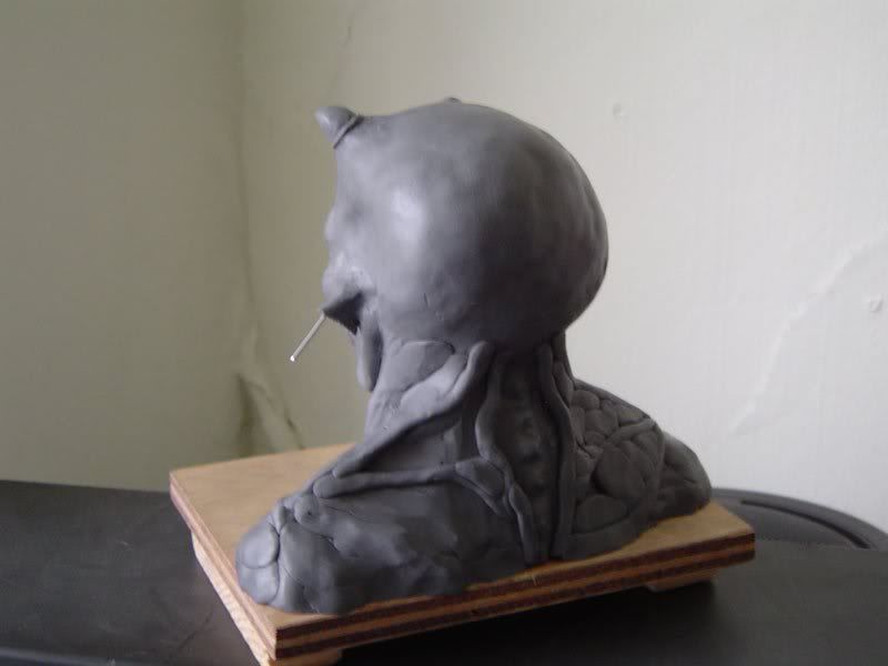 Darf (fimo sculpt) WIP -better pictures of last update - 1st try at sculpting Darf (fimo sculpt) WIP -better pictures of last update - 1st try at sculpting