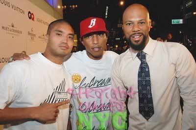 Chad, Pharrell &amp; Common Picture