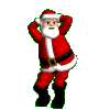 Dancing Santa Icon