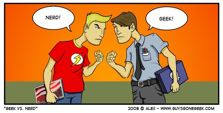 Nerd vs. Geek
