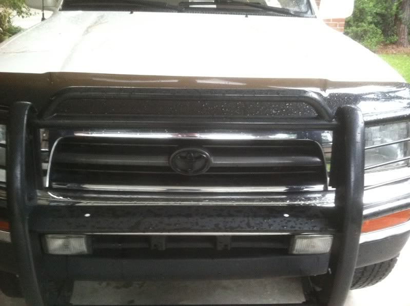 before grille