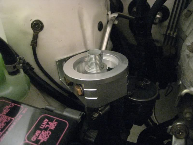 Nissan 240sx oil filter relocation kit #9