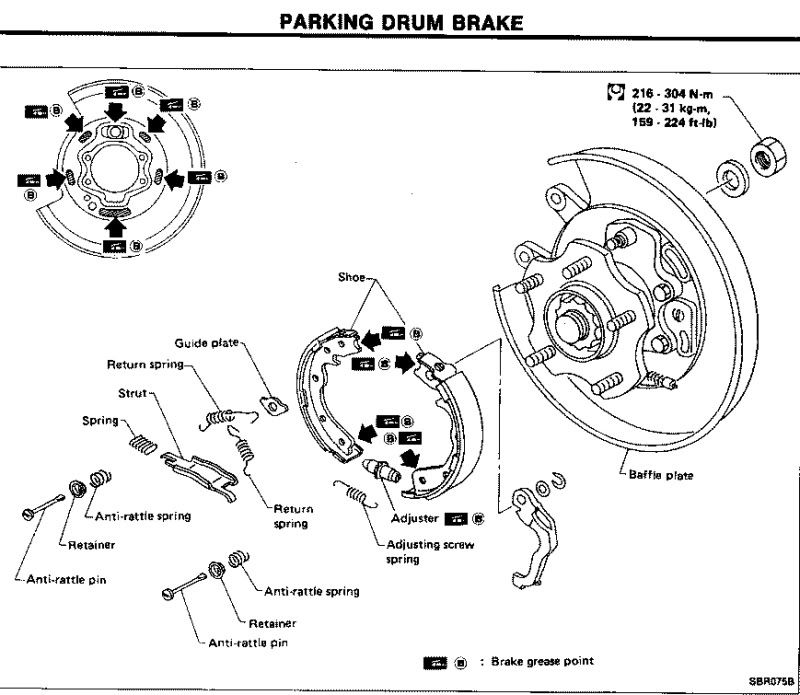 2004 Nissan titan emergency brake diagram #3