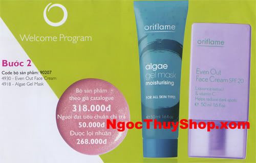 My Pham Oriflame - Chương trình chào mừng