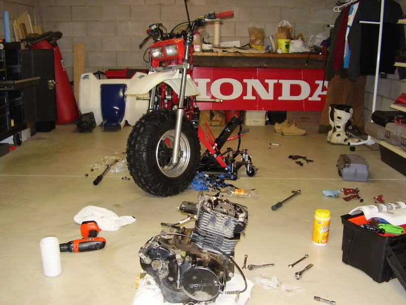 Honda 200x engine rebuild #4