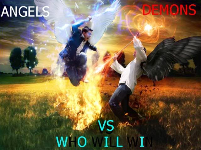 pics of angels and demons fighting. Angels Vs. Demons