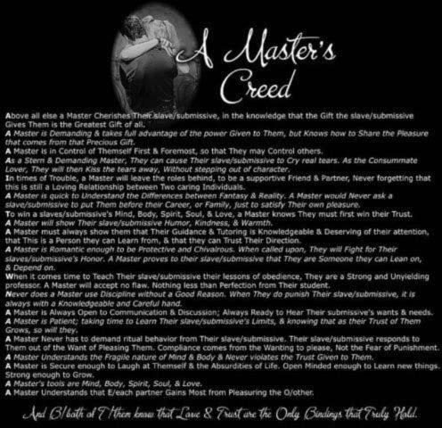 the masters creed Pictures, Images and Photos