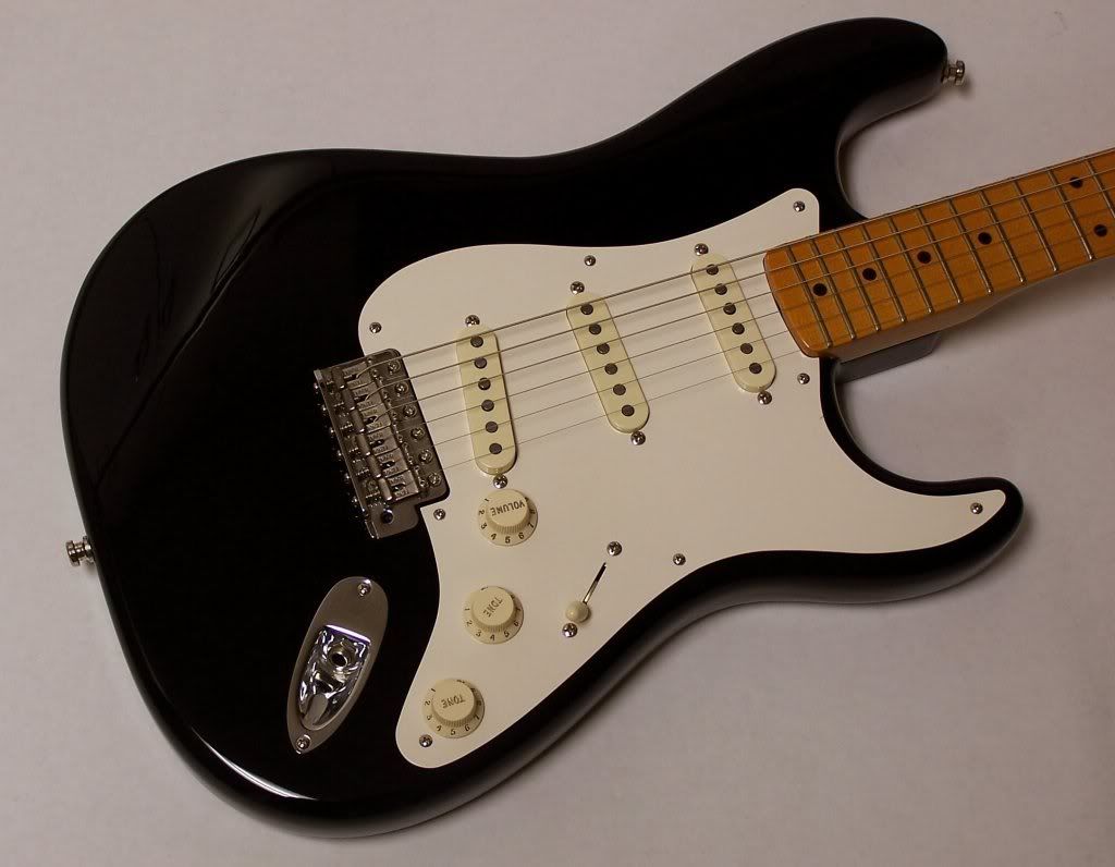 What Pickguard Color Do You Like On A Black Strat? 