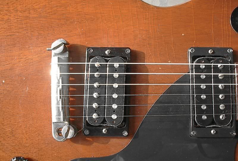 Nickel, Aluminium ABM 3021 Compensated Wraparound Bridge Tailpiece
