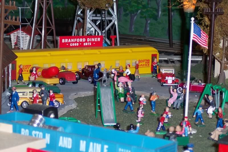 double decker toy train