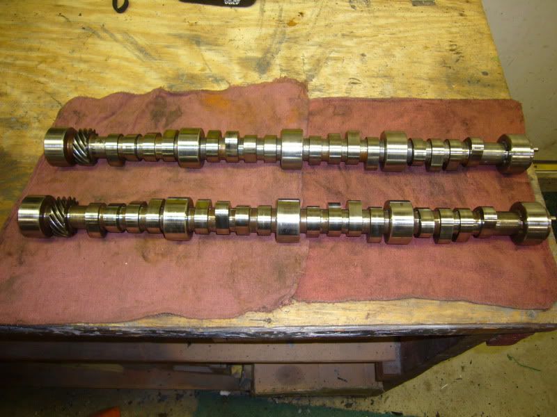 Heads, Camshafts, Roller rockers, Valve covers