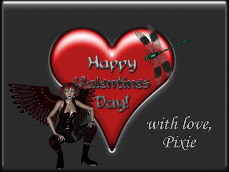 Happy Valentines Day Love Pixie