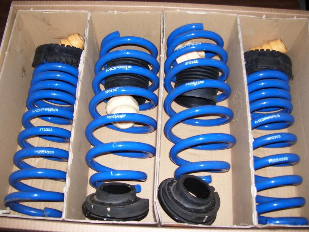 FOR SALE Mopar lowering springs 20122013 srt challenger, charger