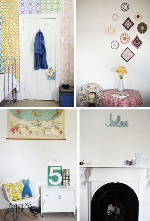 vintage wallpaper prints. Vintage wallpaper applied to