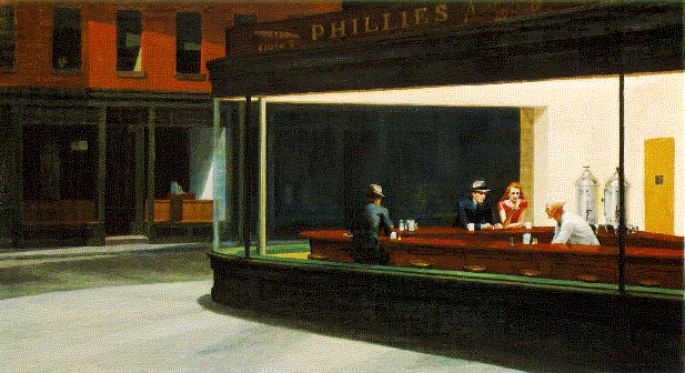 edward hopper nighthawks front