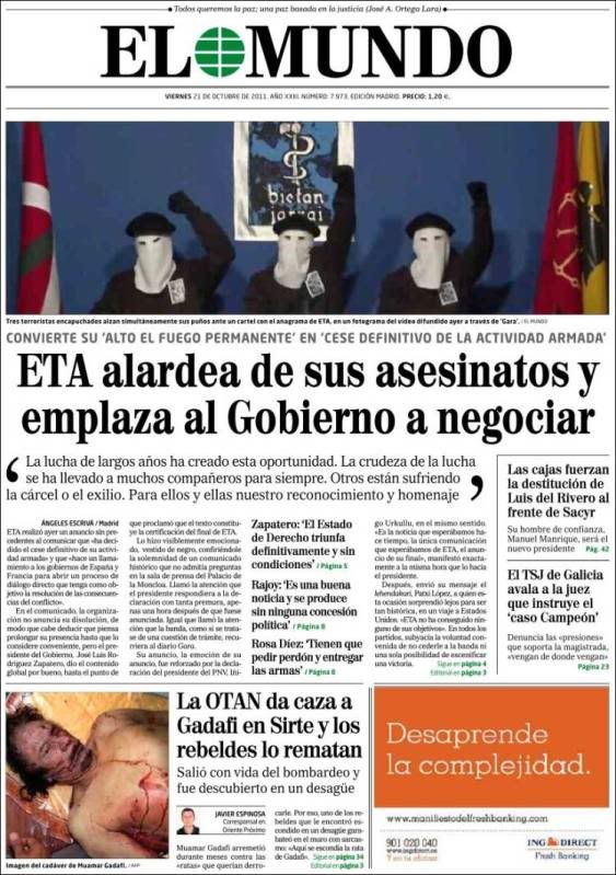 El Mundo ETA