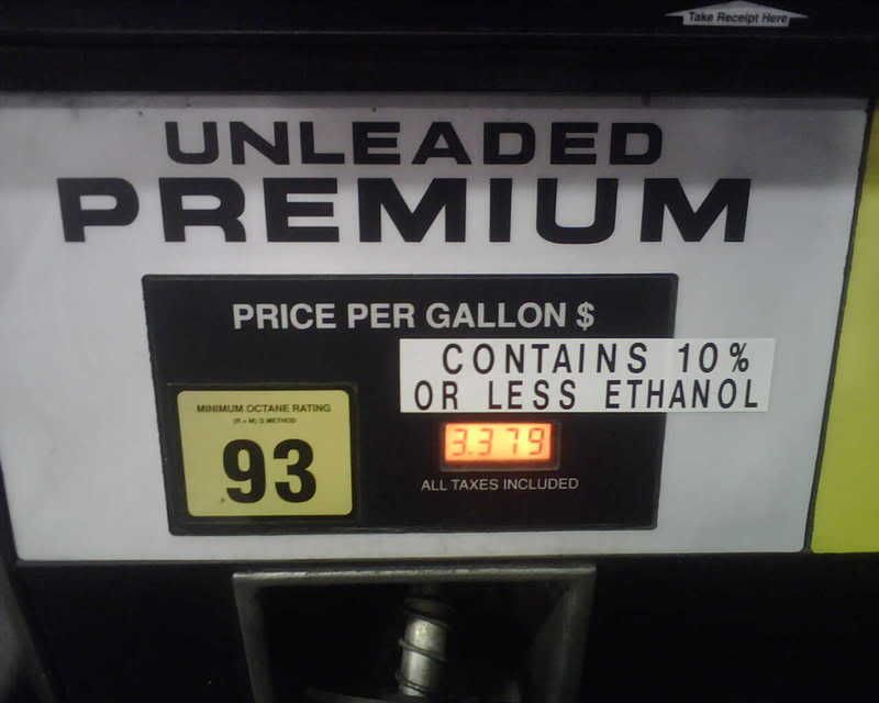 NOOOO! Not Ethanol!