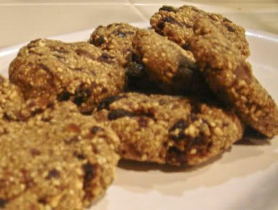 Oatmeal Raisin Cookies!