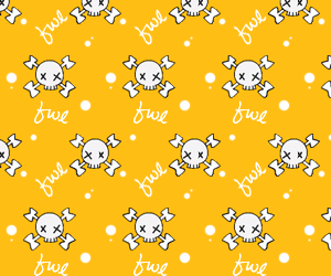 Cute Skulls Myspace Backgrounds
