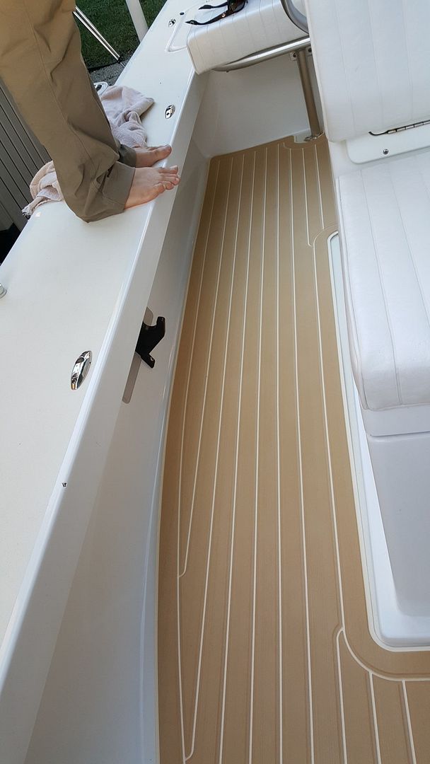 New Marine Mat Installation on Beavertail BTV Dedicated To The