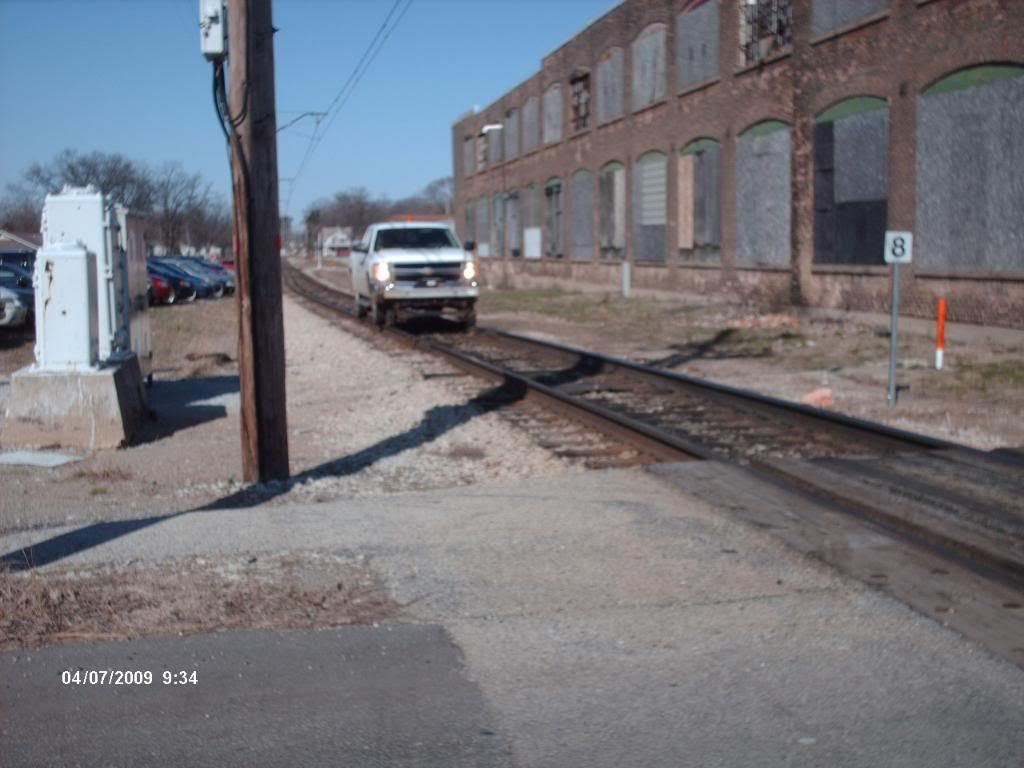 Rail Waiting to enter Carroll Station