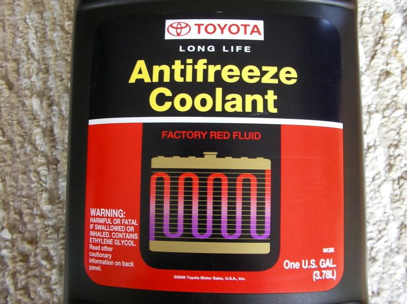 toyota red coolant ingredients #6