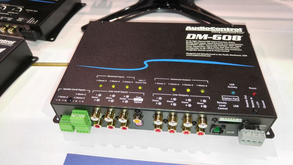 Audio Control's DSP and Fullrange Amps Car Audio