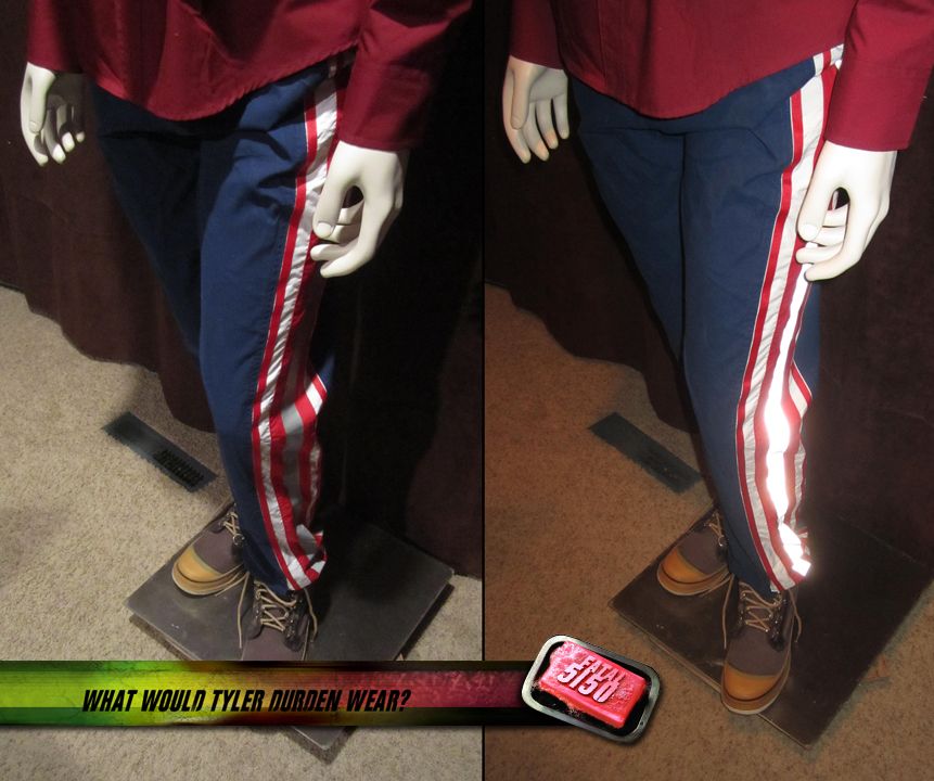 tyler durden track pants