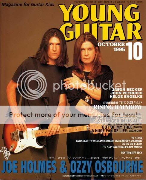  95 Joe Holmes Ozzy Jeff Beck Jason Becker John Sykes Gary Moore