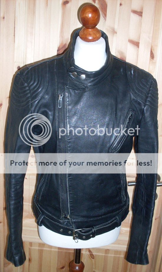  BELMO design leather jacket 80 s Motorrad Lederjacke moto cuir Gr 52