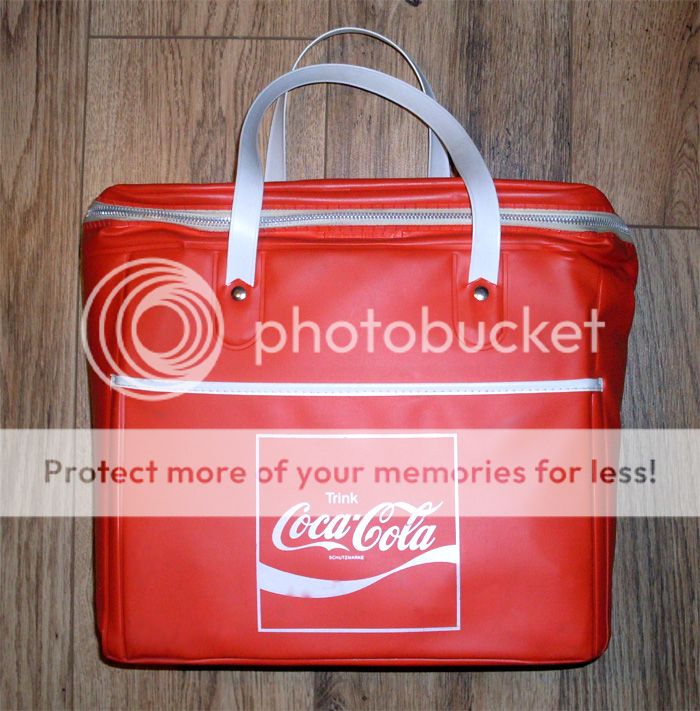 70 s Coca Cola Kuehltasche Kuehlbox vintage coke insulated lunch bag