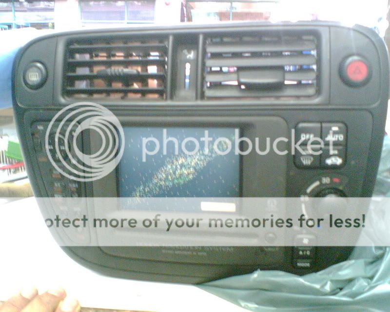 Honda navigation system 1999